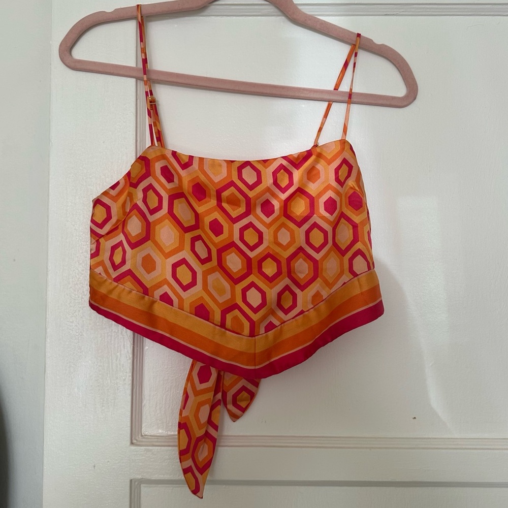 Showmeyourmumu tie back top